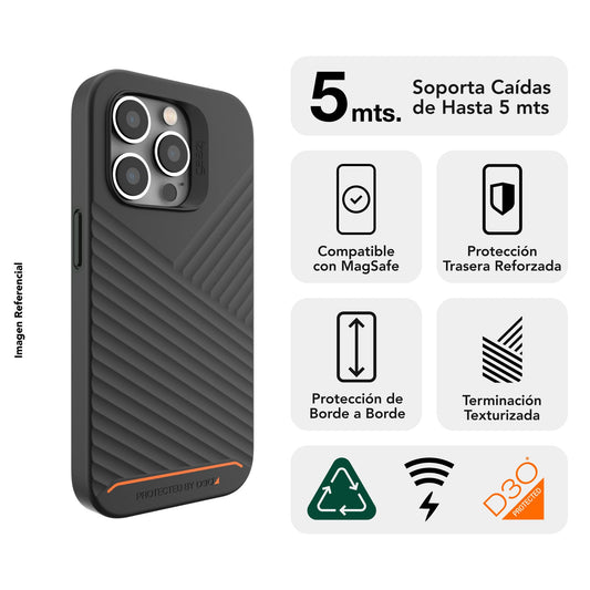 Case Gear4 Denali Snap para iPhone 14 Pro - Negro